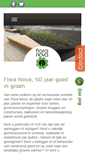 Mobile Screenshot of flora-nova.nl